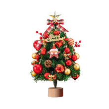 Déstockage de décorations de Noël ! Mini sapin artificiel lumineux, idéal pour un bureau, une fenêtre, une allée ou une fête en intérieur.