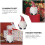 Κεραμικό βάζο μπισκότων Gnome XMAS Gregiular με καπάκι - Αεροστεγές δοχείο 3