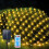 Φωτιστικά από ηλιακό πλέγμα, 4,9ft x 4,9ft96LED εξωτερικού χώρου, αδιάβροχα φώτα LED με 1