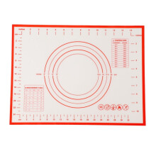 Joli tapis de cuisson en silicone Comy antiadhésif avec mesures