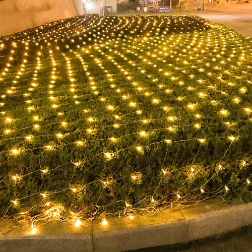 Φωτιστικά από ηλιακό πλέγμα, 4,9ft x 4,9ft96LED εξωτερικού χώρου, αδιάβροχα φώτα LED με 2