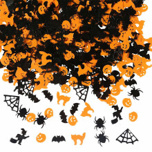 Halloween - konfetti szép halloweeni részletekkel