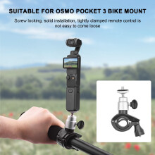Robuste SUSUchens Fahrrad-Steuerkopfhalterung für DJI OSMO POCKET3, OM4, OSMO Mobile3/2 – Silber, kompatibel mit