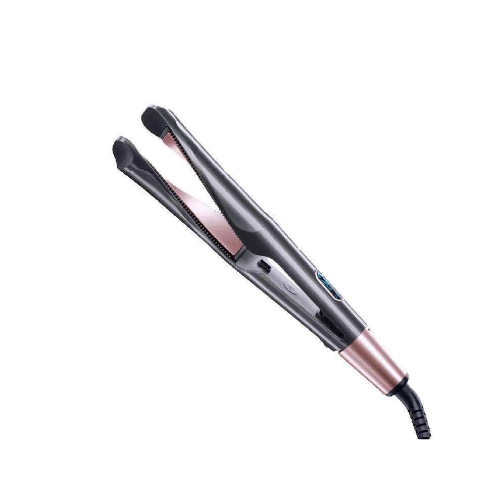 Auto Spiral Curling Iron Hair Curler and Straightener Dual Use Portable Styling Tool