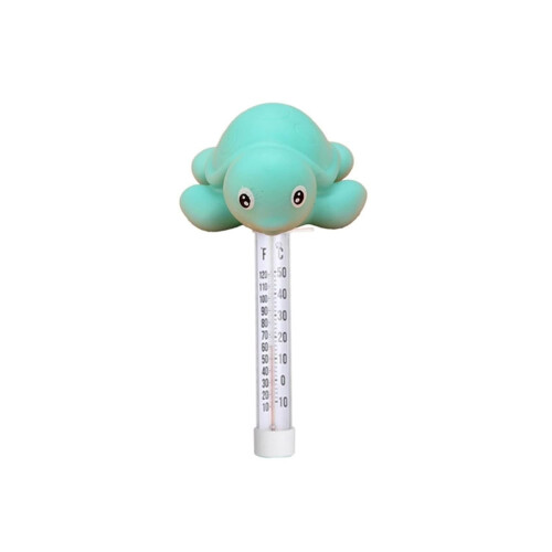 Floating Pool Thermometer Pink Octopus PVC ShatterResistant Large Display Accurate Temperature 1