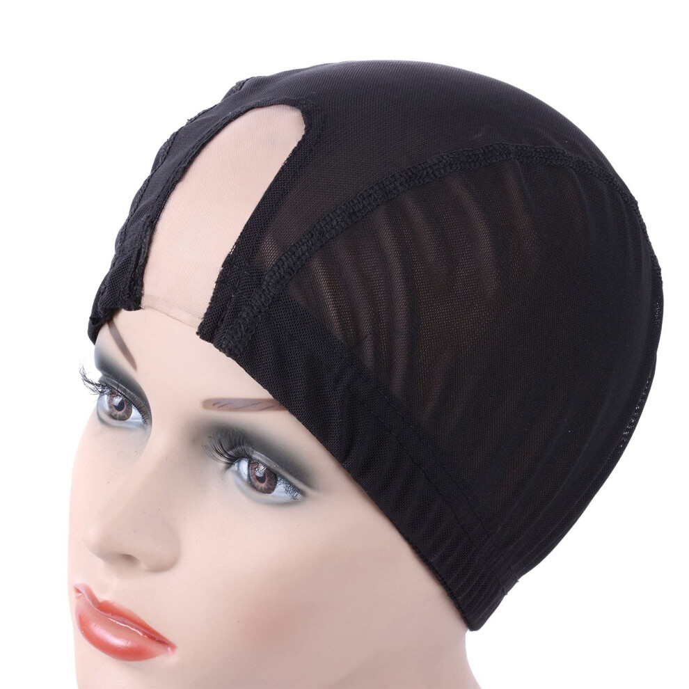 Unisex Breathable Mesh Wig Cap With Secure Elastic Band And Stretch Fit For Men Â Mesh Cap M