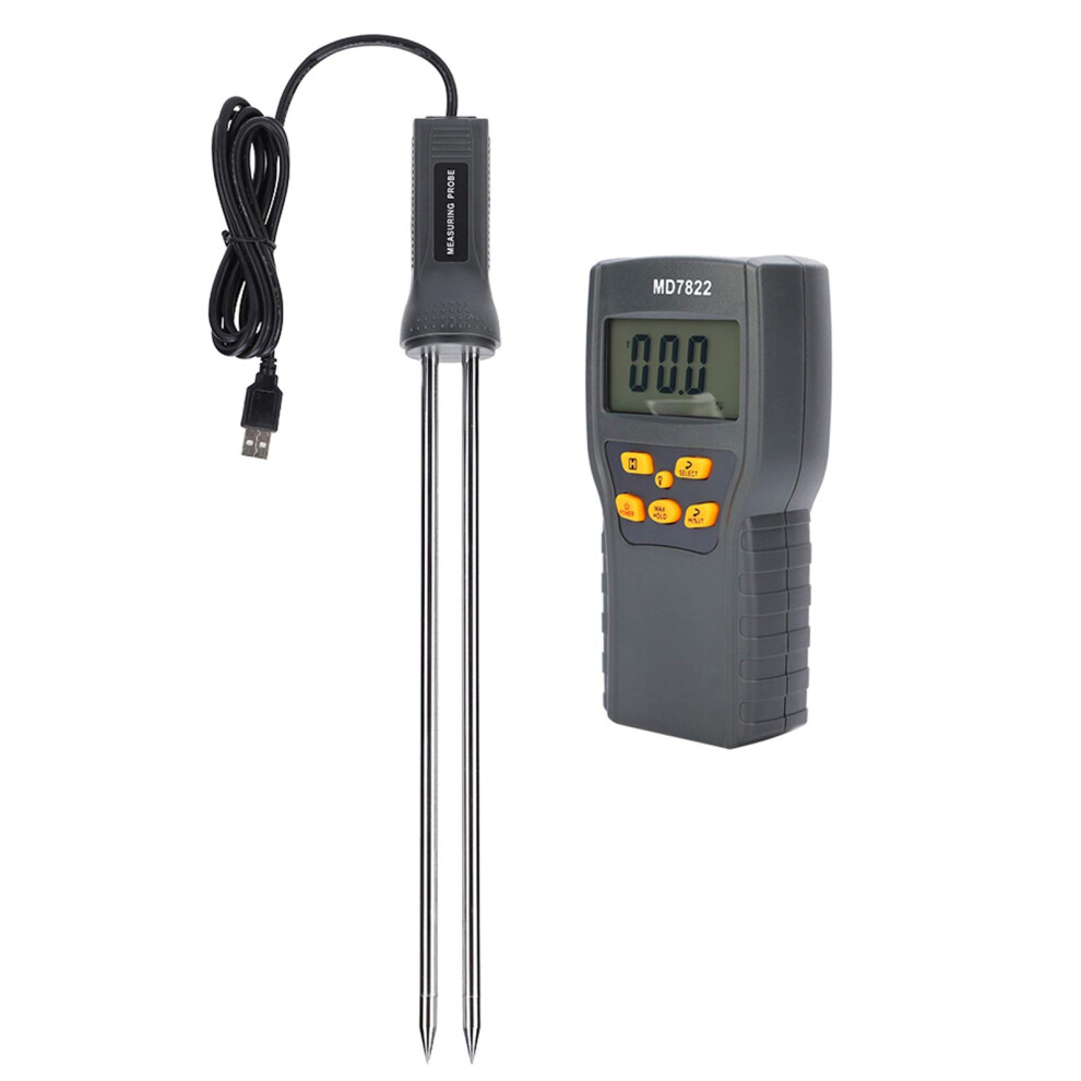 Digital Grain Moisture Meter For Rice And Soybeans With Lcd Display, Fast Accurate Measurement 9164114796387