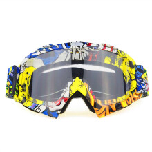 Motorcycle Goggles with ImpactResistant AntiFog Lens for Motocross OffRoad Ski Snowboard (NO3)