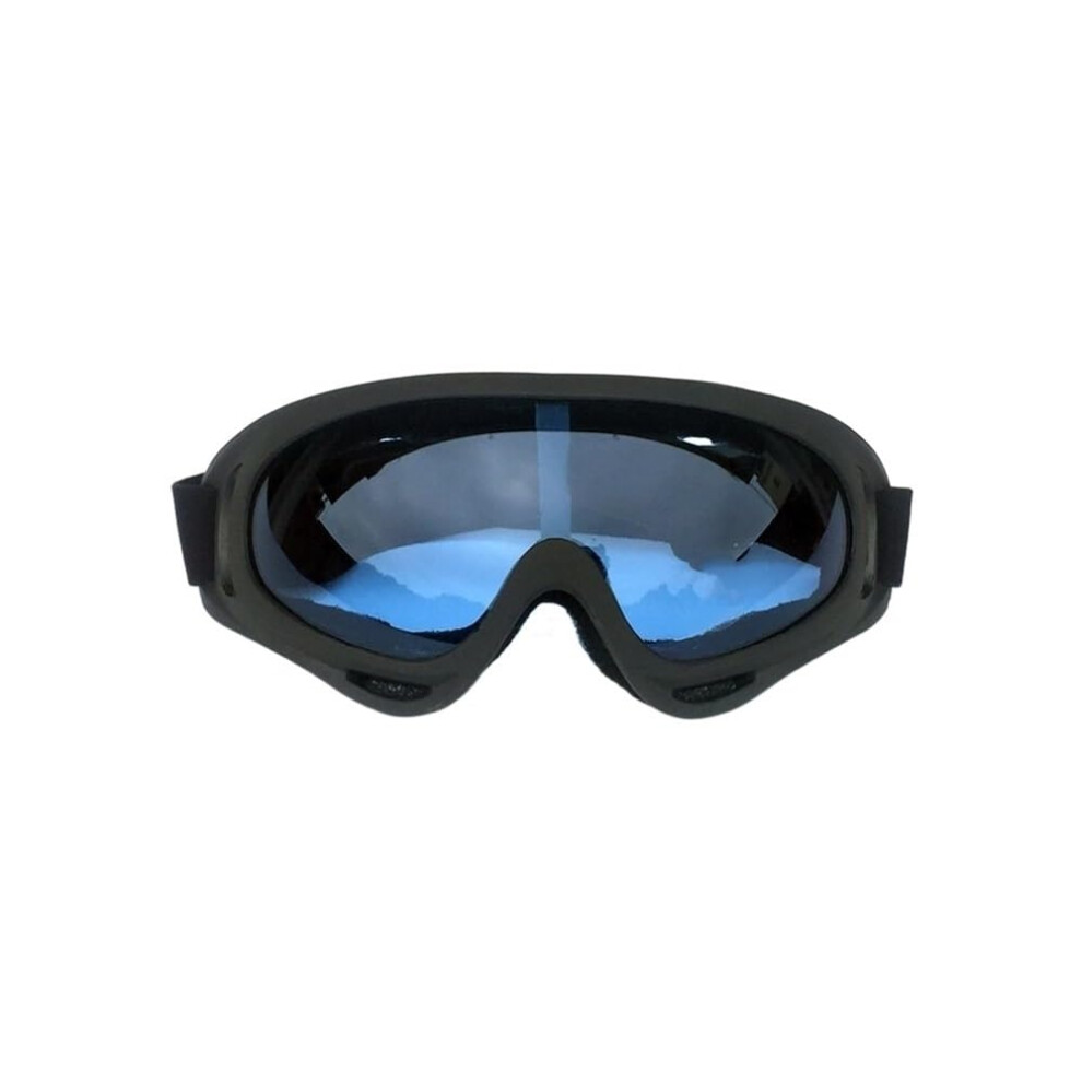 Motorcycle Goggles Dustproof Breathable Full Face Protective Offroad Motocross Glasses Adjustable (A) 9365369189485