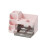 Living And Home Modern Multi-Compartment Cosmetic Storage Organiser with Drawers, Pink 5