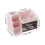Living And Home Modern Multi-Compartment Cosmetic Storage Organiser with Drawers, Pink 6