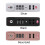 Padlock Anti-theft Luggage Weatherproof TSA Customs Lock 3 Digit Combination Lock TSA007 Safely Code Lock SILVER 3
