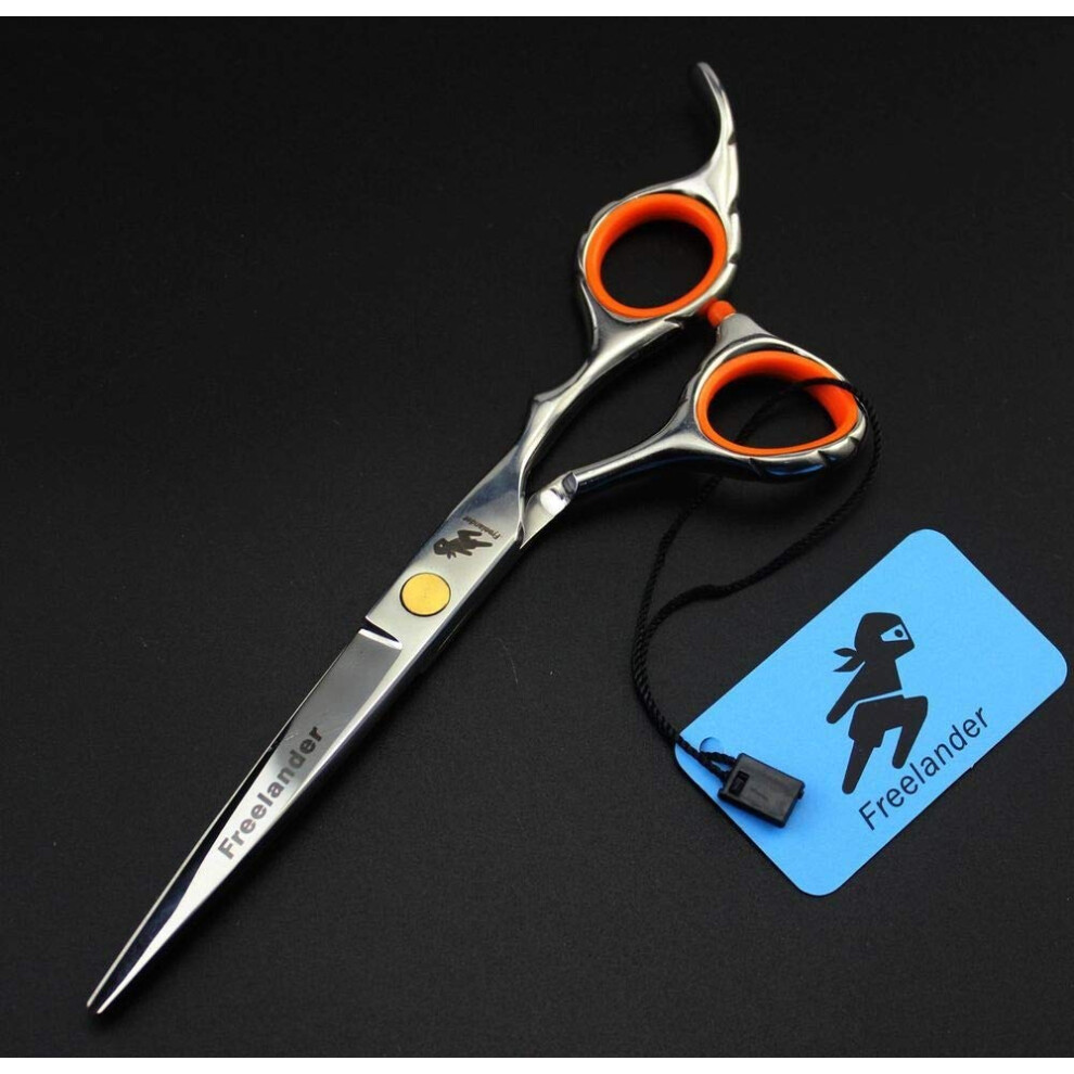 Professional Hair Cutting Scissors 6 Inch Stainless Steel Barber Shears with Ergonomic Grip Ref: 4844