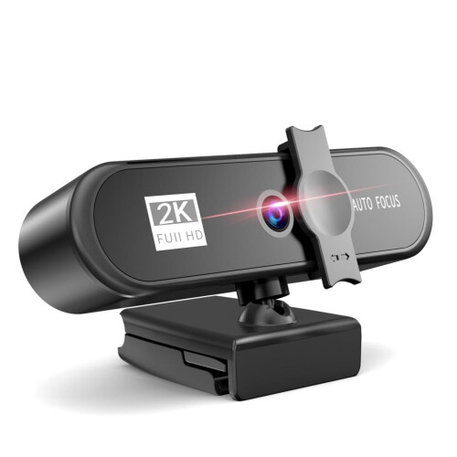 Webcam για επιτραπέζιους υπολογιστές, κάμερα web Full HD με διόρθωση χαμηλού φωτισμού, 1
