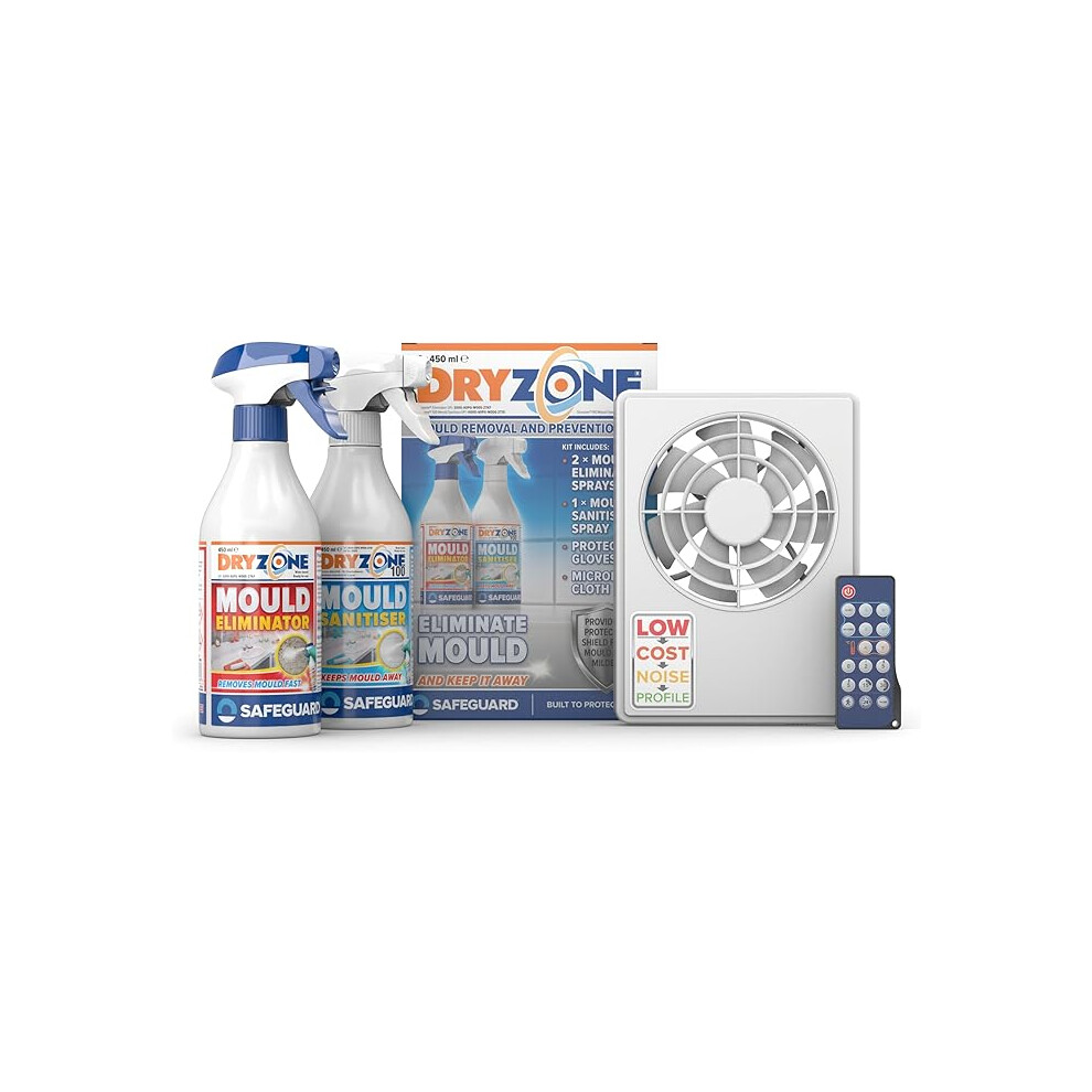 Dryzone Dmev Continuous Fan & Mould Remover Kit 5061079800613