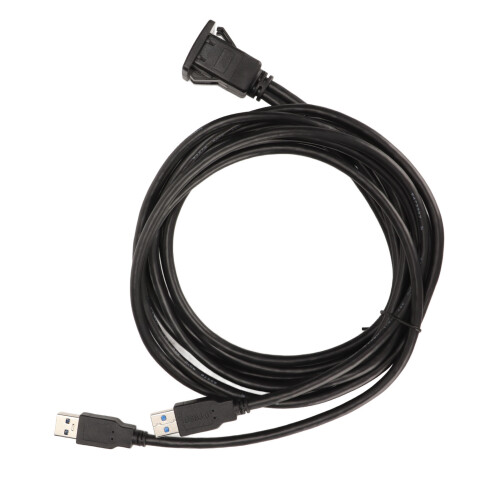 Διπλό καλώδιο επέκτασης USB3.0, αδιάβροχο, αρσενικό σε θηλυκό, εντοιχιζόμενο για το 1