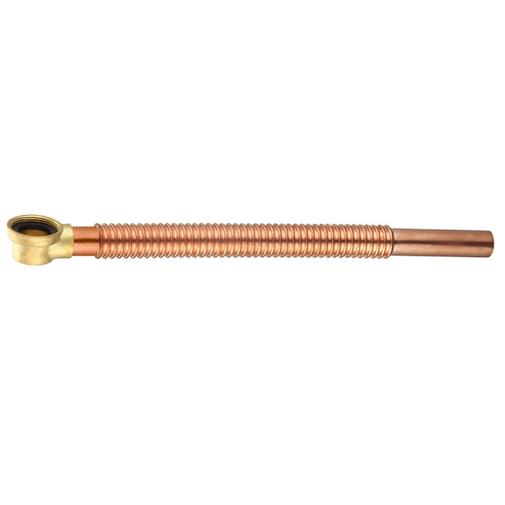 Eease Bathtub Tub Hose Bathtub Drain Pipe Copper Drain Tubing Draining Tub Accessory 9773935382558