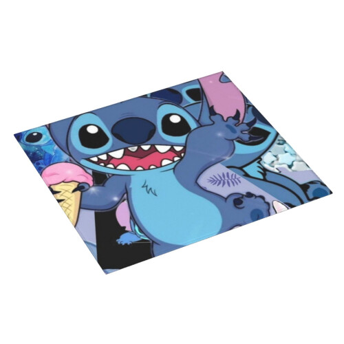 Πατάκι στεγνώματος πιάτων Stitch για πάγκο κουζίνας, πατάκι πιάτων μικροϊνών, 1
