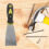 4pcs Paint Scraper Tool 2 Inch Paint Scraper Tool Wall Covering Spatula Tool 4