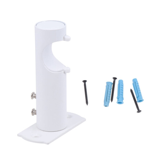Side Loading Curtain Rod Rack Hooks Drapes Holder Curtains Holders Wall Bracket Rail Brackets