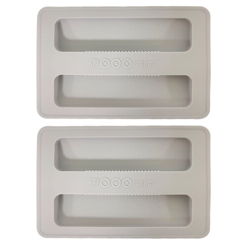 Καλύμματα φρυγανιέρας σιλικόνης Joyfeel2Pcs, κάλυμμα μηχανής ψωμιού που πλένεται,