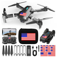 Zeceouar Drohne mit Kamera, 1080P HD FPV, Höhenhaltung, Headless-Modus, Geschwindigkeitsregelung, ferngesteuertes Spielzeug, Geschenk für Kinder,