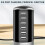Txmfgh6A Έξυπνος γρήγορος φορτιστής USB πολλαπλών θυρών με αντιστάθμιση τάσης για 6
