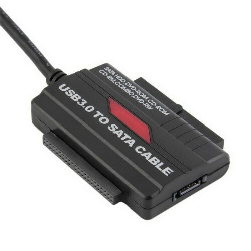 Μετατροπέας καλωδίου USB3.0 σε IDE SATA με τροφοδοτικό υψηλής ταχύτητας