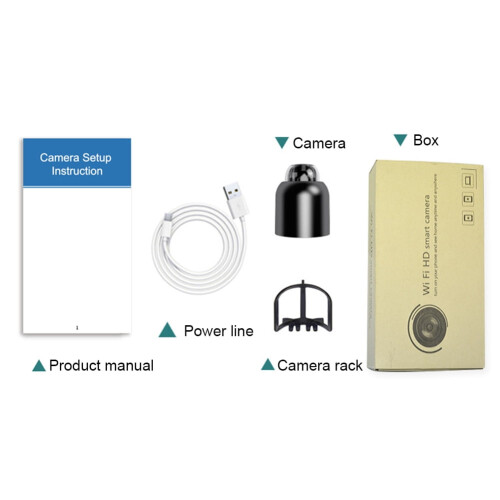 jixopn Home Smart Camera Motion Detection Security Camera Loop Recording Video Playback 2