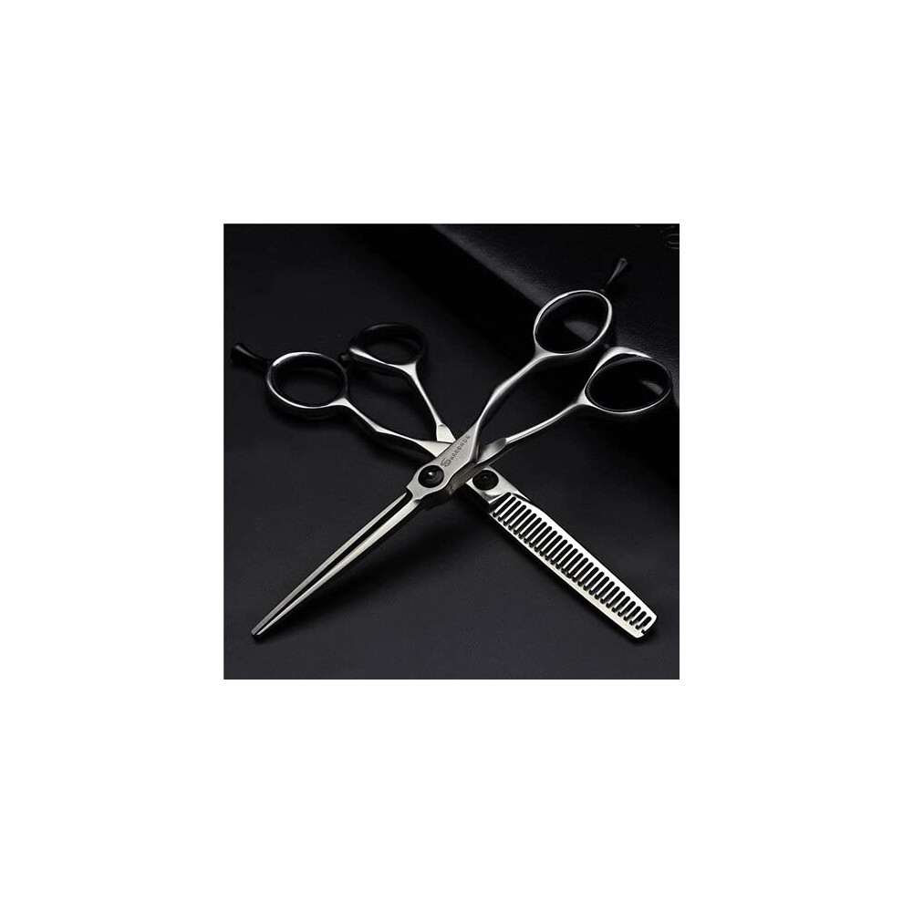 Hair Cutting Scissors 440C Stainless Steel 6.0 Inch Professional Hairdressing Shears for Salon Use