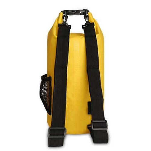 Waterproof Backpack 20L Eco-friendly PVC Foldable for Multiple Outdoor Scenarios Black 2