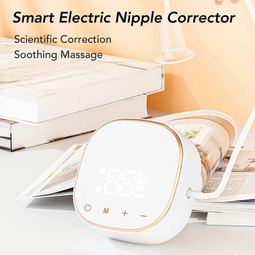Electric Nipple Corrector, 3-Cup Set, 9 Adjustable Suction Levels Rechargeable Model 1