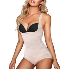Guaina modellante da donna a vita alta a forma di U, colore L