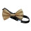 Strikje, 11,57 cm, modeaccessoire (1048 lichtgoud) 1