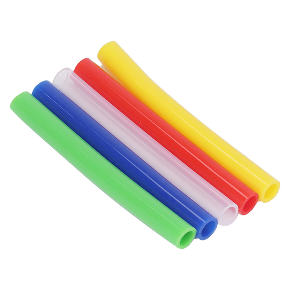 Infant Teething Tube BPA Free Silicone Freezable Baby Chew Toys 5pcs Non-Toxic