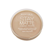 Rimmel London Stay Matte Pressed Powder, 005 Silky Beige, 14 g