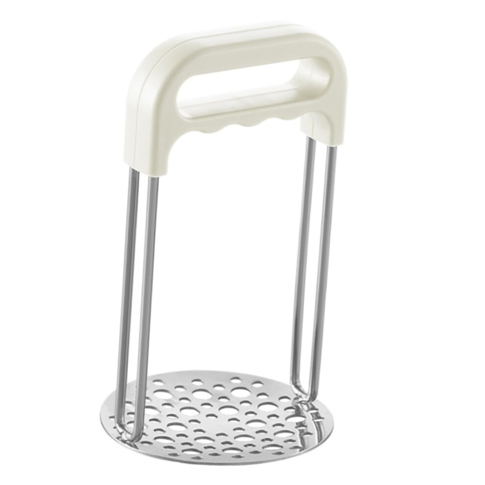 304 Stainless Steel Potato Masher with Ergonomic Grip for Baby Food Vegetables and Fruits Ref: 7352