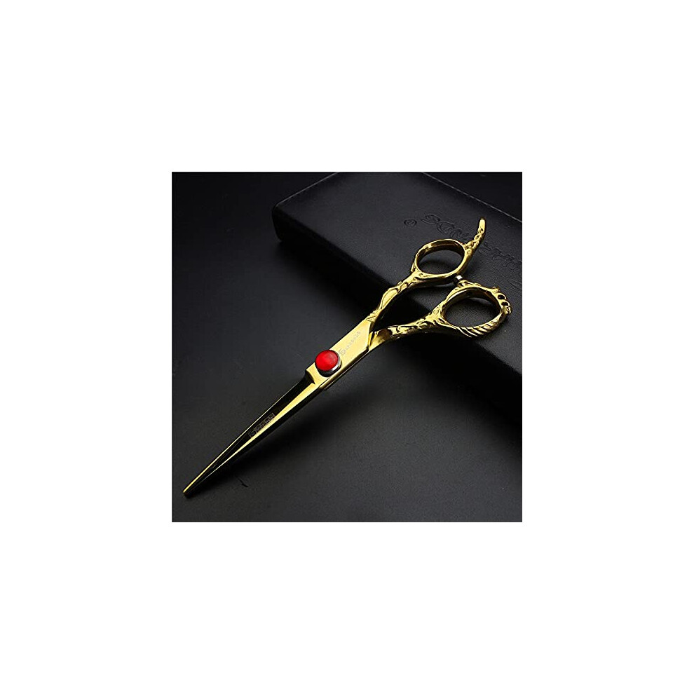 6 Inch Japanese Stainless Steel Hair Cutting Scissors, Ultra Sharp Professional Barber Shears for Salon Stylists
