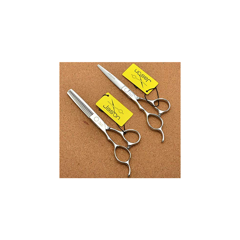 6 Inch LeftHand Hair Cutting Scissors with Ultra Sharp Japanese Stainless Steel Blades