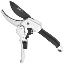 Professional Bypass Pruning Shears with SK5 Stainless Steel Blades for Garden Plants and Tree Trimming