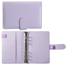 Carnet de notes Celebration Activ A6 en cuir avec reliure, pouvant servir de complément pour des notes à feuilles mobiles et des livres de