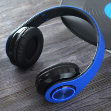 Bezdrátová Bluetooth sluchátka s barevným LED světlem, herní sluchátka, stereo sluchátka s MP3 přehrávačem a mikrofonem