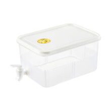 Zeceouar 5L plastic drankdispenser met kraan, ijslimonade- en sapcontainer met deksel – Zomeruitverkoop!