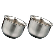 2er-Set Weingläser, Trinkbecher, Kaffeebecher, Edelstahl, Reisegröße