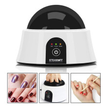 Gel Nail Remover Machine with Fast Steam Removal, Touch Control and OdorReducing Lid for Salon and Home Use (Black)