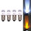5 τεμάχια λάμπα E10LED DC3V4.5V Ενδεικτική λυχνία λάμπας οργάνων Fla ζεστό λευκό DC3V 2