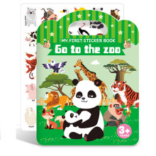 Reusable Sticker Books, Casewin Animal Themes Book | Compatible with 3 Years+ | Gift for Boy or Girl