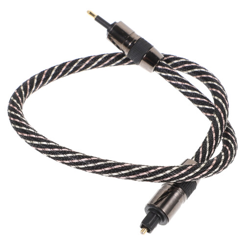 Digital Optical Audio Cable 0.5-meter Sound Bar Digital Square To Round Wire