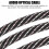 Digital Optical Audio Cable 0.5-meter Sound Bar Digital Square To Round Wire 5