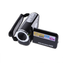 Mini DV-videokamera håndholdt digitalkamera med 16 millioner piksler, LED-blits, digital zoom, 2,0 tommer (svart)